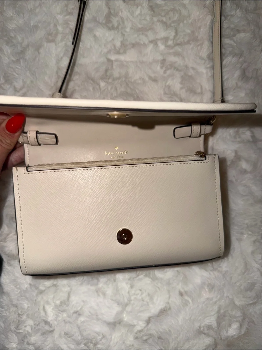 Kate Spade New York Staci Floral Straw Small Flap Crossbody in Garden Bouquet